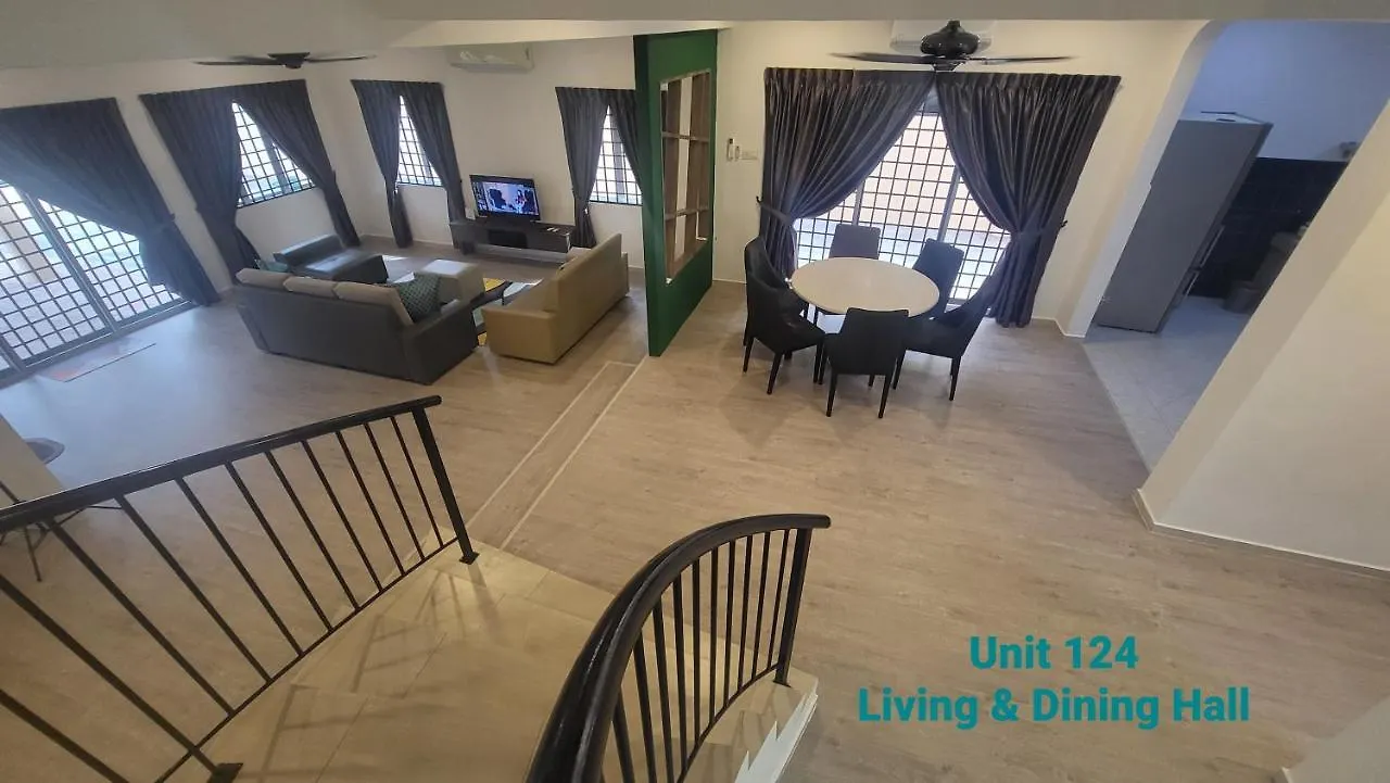 Ipoh Family Villa-Spacious Stay For 21 Or 42Pax בית נופש