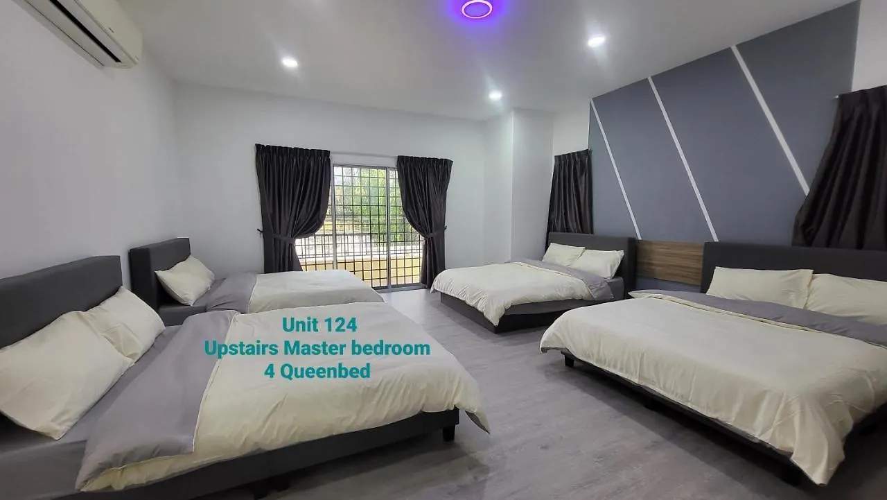 בית נופש Ipoh Family Villa-Spacious Stay For 21 Or 42Pax